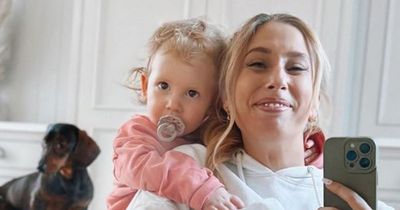 Stacey Solomon's daughter Rose, one, shows off impressive alphabet skills in sweet video