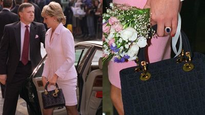 The history behind one of Princess Diana’s favorite handbags, the Lady Dior bag