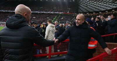 Manchester United manager Erik ten Hag sends message to Man City over treble hopes