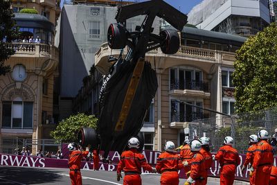 Wolff jokes Monaco crane operator 'from Cirque du Soleil' after F1 floor reveal