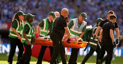 Former Bristol Rovers player in hospital after collapsing on pitch during Championship Play-off Final