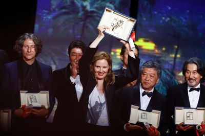 France's Triet becomes third female director to win Cannes' top prize