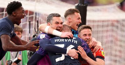 Nottingham Forest man able to celebrate after 'heartbreaking' Wembley moment