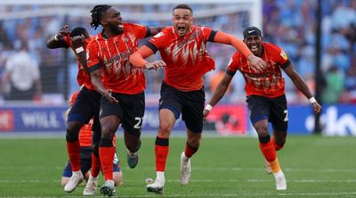 Luton promoted to Premier League after beating Coventry on penalties at Wembley