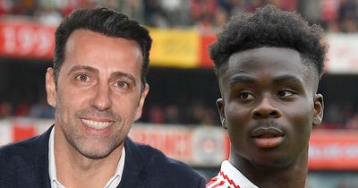 Arsenal chief Edu hits back after Bukayo Saka's frank admission over title collapse