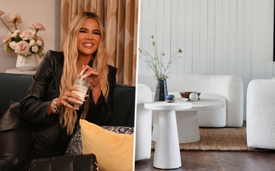 Khloé Kardashian just made this sociable sofa trend mainstream