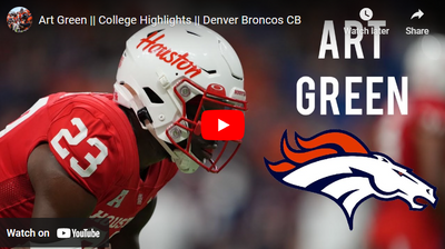 Check out these highlights of new Broncos CB Art Green
