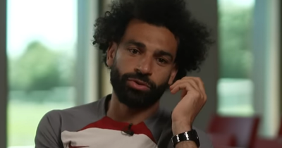 Mohamed Salah gets emotional when responding to Roberto Firmino Liverpool question