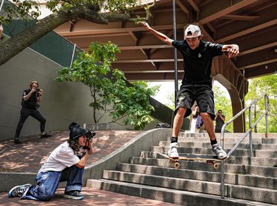‘There were no rules down here’: New York resurrects popular skate park