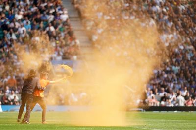 Two men charged after Just Stop Oil protest at Gallagher Premiership final