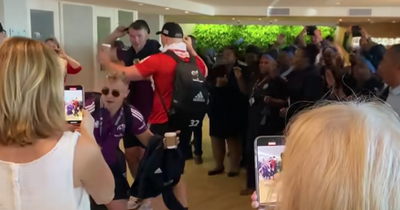 Munster players dance the morning away with choir as URC title celebrations continue