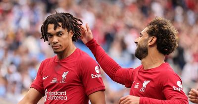 'Cannot defend!' - Mohamed Salah sends cheeky message to Trent Alexander-Arnold after Liverpool change