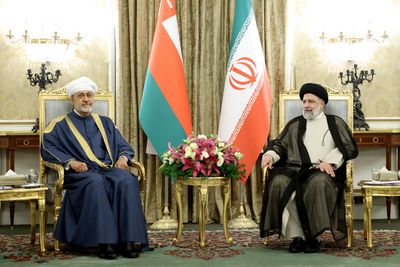 Oman's Sultan in Iran for talks on diplomatic, security issues