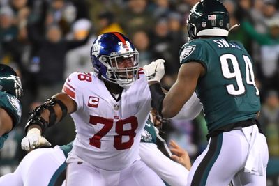 PPF ranks Giants’ Andrew Thomas among NFL’s best tackles