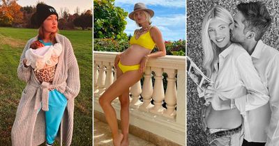 Victoria's Secret model baby boom four years after the annual catwalk show was cancelled