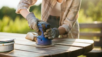 How to sand outdoor furniture – make it easy with our step-by-step guide