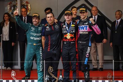 F1 Monaco GP: Verstappen survives late rain to win as Alonso gambles
