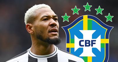 Joelinton earns first Brazil call-up after stellar Newcastle form as Bruno shares instant reaction