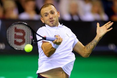 Dan Evans unhappy with foot-fault call in French Open loss to Thanasi Kokkinakis