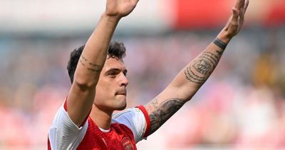 Arsenal fans send emotional seven-word Granit Xhaka transfer message after double hint