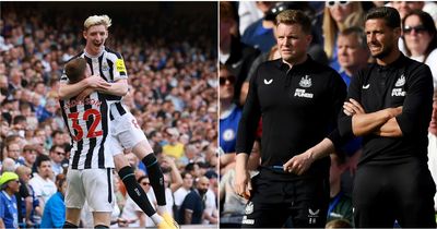 Chelsea 1-1 Newcastle: Howe and Tindall roared off as fans enjoy Stamford Bridge party on final day