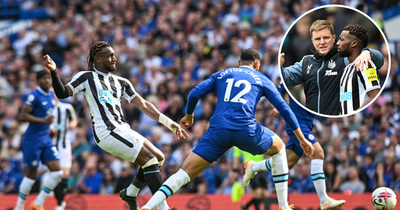 Howe quizzed over Saint-Maximin's Newcastle future as star sends statement at Chelsea