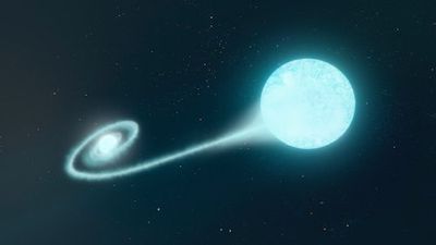 Radio Astronomers Capture the Last Gasps of a Dying Star