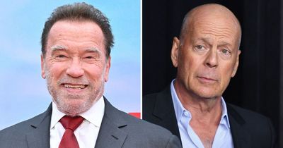 Arnold Schwarzenegger praises Bruce Willis amid dementia battle and retirement