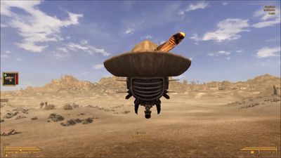 Fallout: New Vegas mod gives your eyebot companion an upgradeable sombrero, mustache