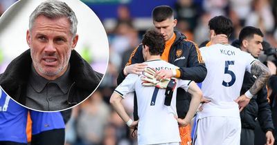 Jamie Carragher 'sad' to see Leeds United relegated and highlights flaw in Allardyce appointment