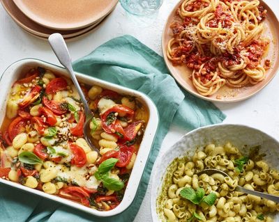 The 20 best easy pasta recipes – from pistachio pesto to great baked gnocchi
