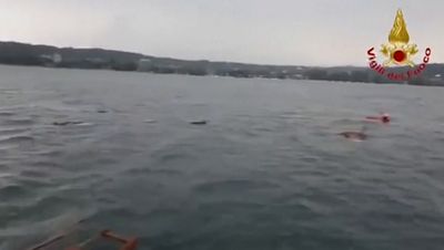Four dead as boat full of tourists capsizes on Italian lake
