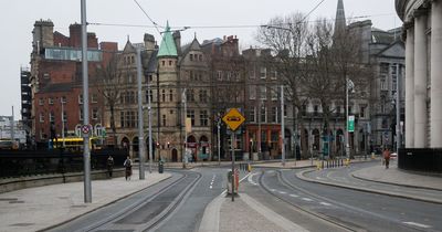 Private cars fully banned from College Green in Dublin