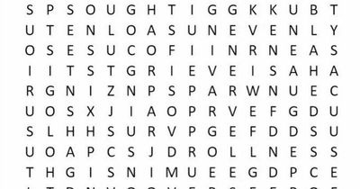 Only those with sharp eyes can spot hidden word in tricky brain teaser within 9 seconds