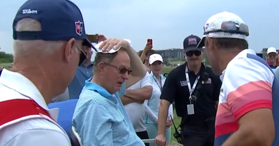 Padraig Harrington gifts signed glove and cash to spectator his ball hit