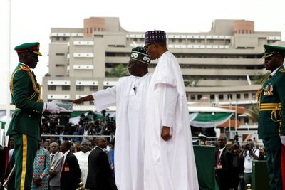 Bola Tinubu sworn in as Nigeria’s president, succeeds Buhari