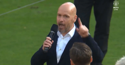 Erik ten Hag did what Ole Gunnar Solskjaer could not with rousing speech to Manchester United fans