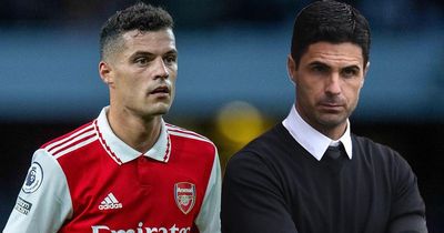 Mikel Arteta hints at who is responsible for Granit Xhaka's Arsenal transfer exit