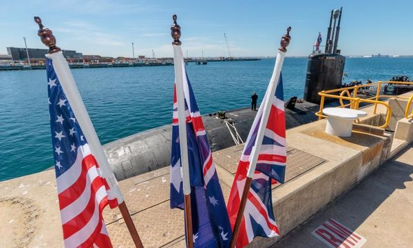 Aukus ‘expensive’ and not ‘easy to replicate’, Australian officials told foreign diplomats
