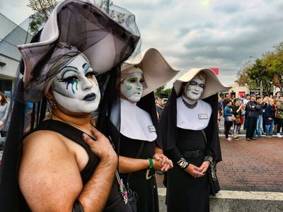 ‘A second job covered in glitter’: Meet the irreverent order of LGBT+ drag nuns that beat the LA Dodgers