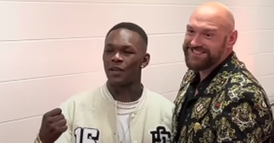 Tyson Fury tells Israel Adesanya he has no intention of fighting in UFC cage