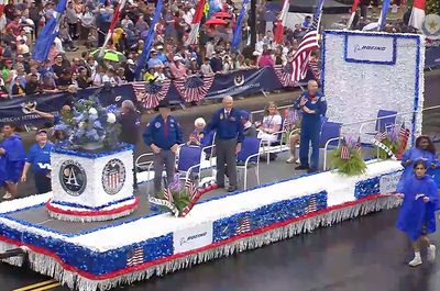 National Memorial Day Parade 2023 honors Apollo astronauts in US capital (video)