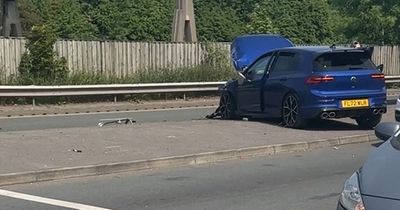 Emergency services called following car crash in Oldham