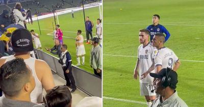 LA Galaxy boss confronts angry fans after ex-Man Utd star sent off in MLS defeat