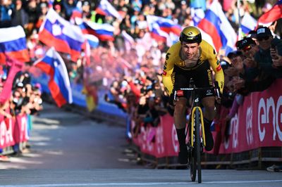 'Incredible' push from ex-skiing teammate pivotal for Roglic's Giro d'Italia win