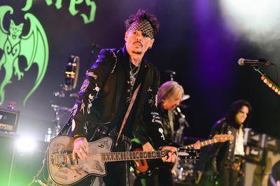 Hollywood Vampires postpone US tour dates after Johnny Depp suffers ‘painful injury’