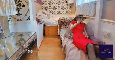 Two-bed home goes on sale - but there's a bizarre unexpected guest in the pictures