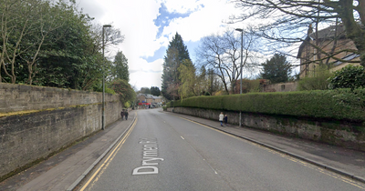 Glasgow police hunt driver who fled scene of two-car crash as pensioner hospitalised