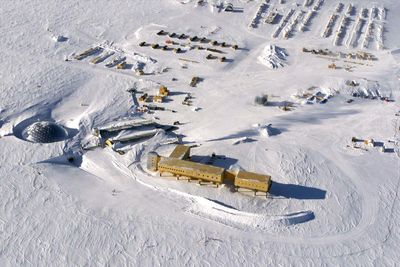 Living large at the South Pole