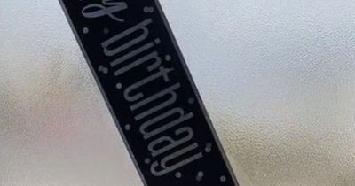 Woman reveals that you don't need tape for party banners as she shares hack